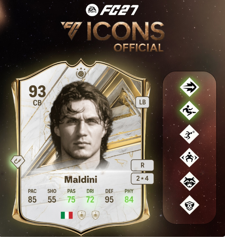 FC 27 Icons Pelé Maldini Garrincha revealed,FC 27 Pelé 95 rated Icon stats,FC 27 Maldini Icon defender ratings,FC 27 Garrincha wing Icon stats,FC 27 new Icon card meta changes,FC 27 early Ultimate Team meta predictions,FC 27 Coins,buy FC 27 Coins