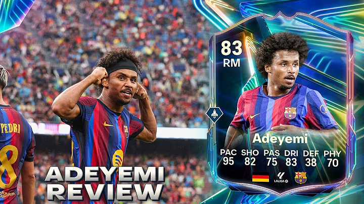 PR&Aacute;CTICAMENTE LA MEJOR CARTA DEL PASE ? 83 ADEYEMI FC 27 ONE TO WATCH REVIEW