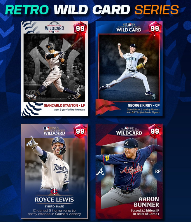 MLB The Show 26 Retro Wild Card Series Program: All 99 OVR Rewards & Best Cards