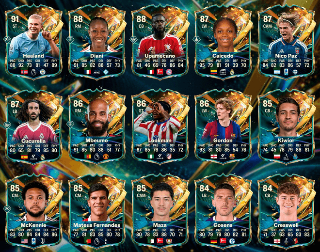 EA FC 27 Destined for Glory Team 2 Leaks: Full Squad, Ratings & Upgrade Tracker