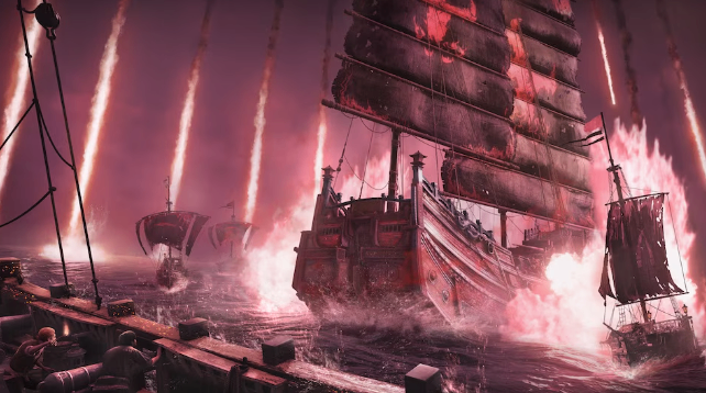 Skull and Bones Crimson Waters