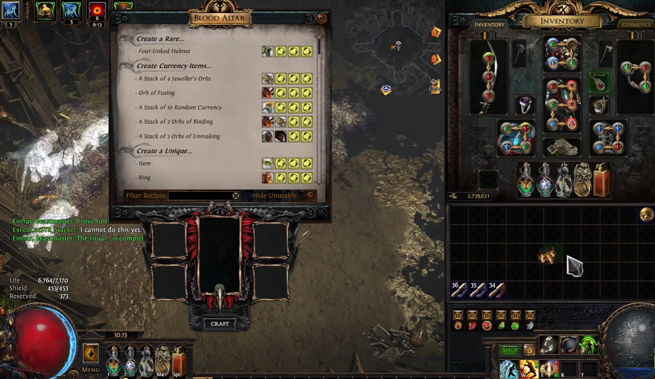 PoE 3,000+ Strength Build Guide: Talisman Crafting, Helical Ring & Uber Bosses