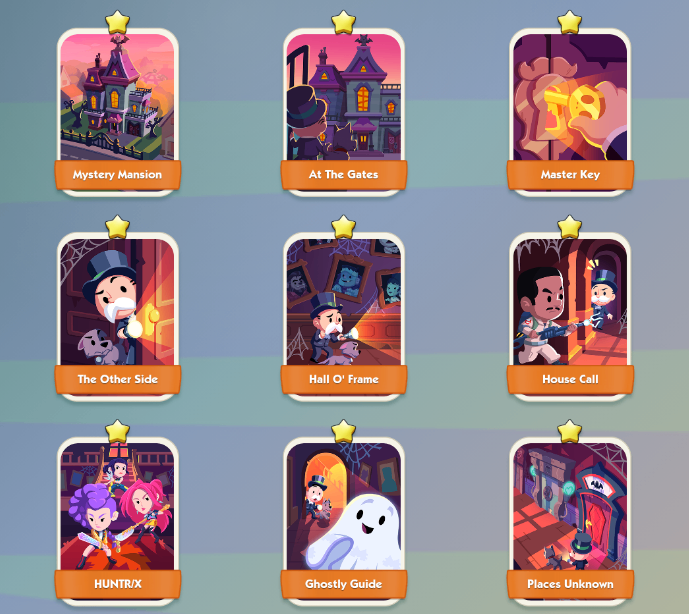 Monopoly GO Monster Mash Album guide,Monopoly GO Monster Mash 22 sticker sets,Monopoly GO Monster Mash rewards and prestige levels,Monopoly GO Monster Mash Gold Stickers,Monster Mash album Monopoly GO dates,Monopoly GO Sticker Exchange vaults Monster Mash,buy Monopoly Go Stickers