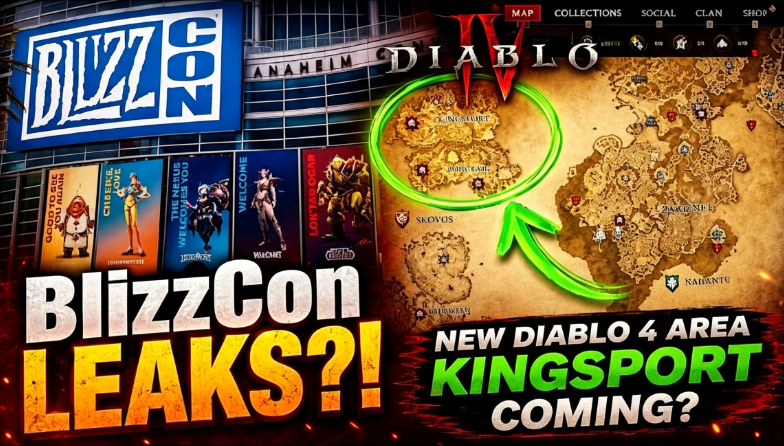 BlizzCon 2026 Diablo 4 Leaks: New Kingsport Map, Season 15 & Major Franchise Updates