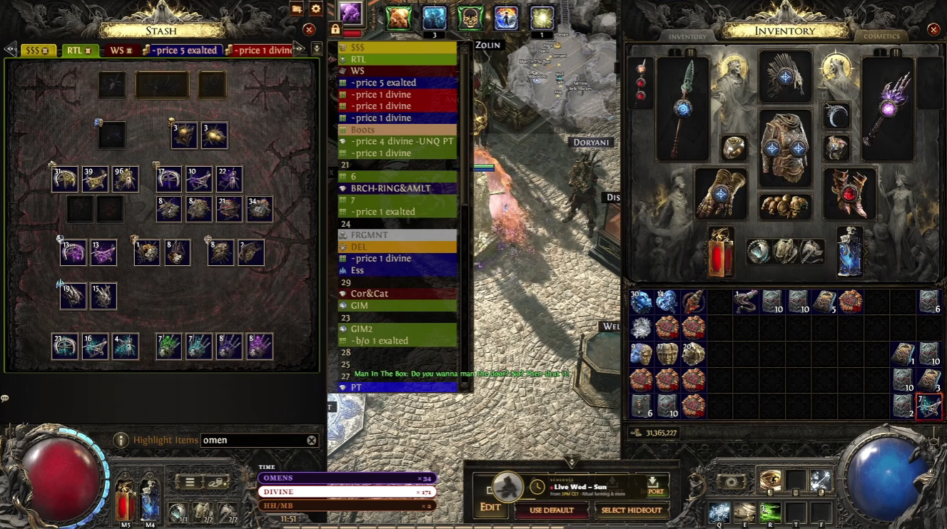 POE 2 Guide: Ritual Farming – How to Farm 600+ Divines with Doriani, Wisps, and Tribute