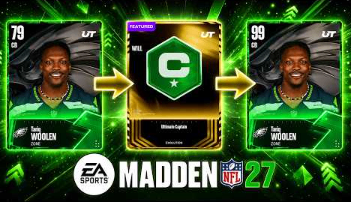 Ultimate Team Captain,Rookie Premiere,buy Madden 27 coins,cheap Mut 27 coins