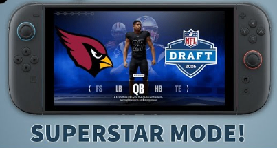 Madden NFL 27 Superstar Mode can be played in handheld, tabletop and TV modes on Nintendo Switch 2.