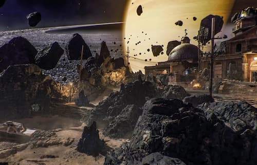 Astra Malorum takes players to a skull-shaped asteroid near Saturn with a unique space-themed setting and Easter egg.