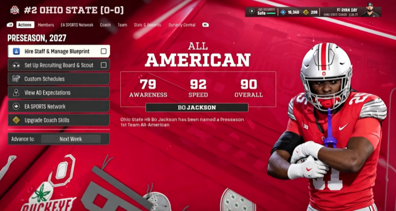 CFB 27 dynasty school grades, CFB 27 max prestige tips, College Football 27 dynasty points guide, CFB 27 program building priority, College Football 27 Coins