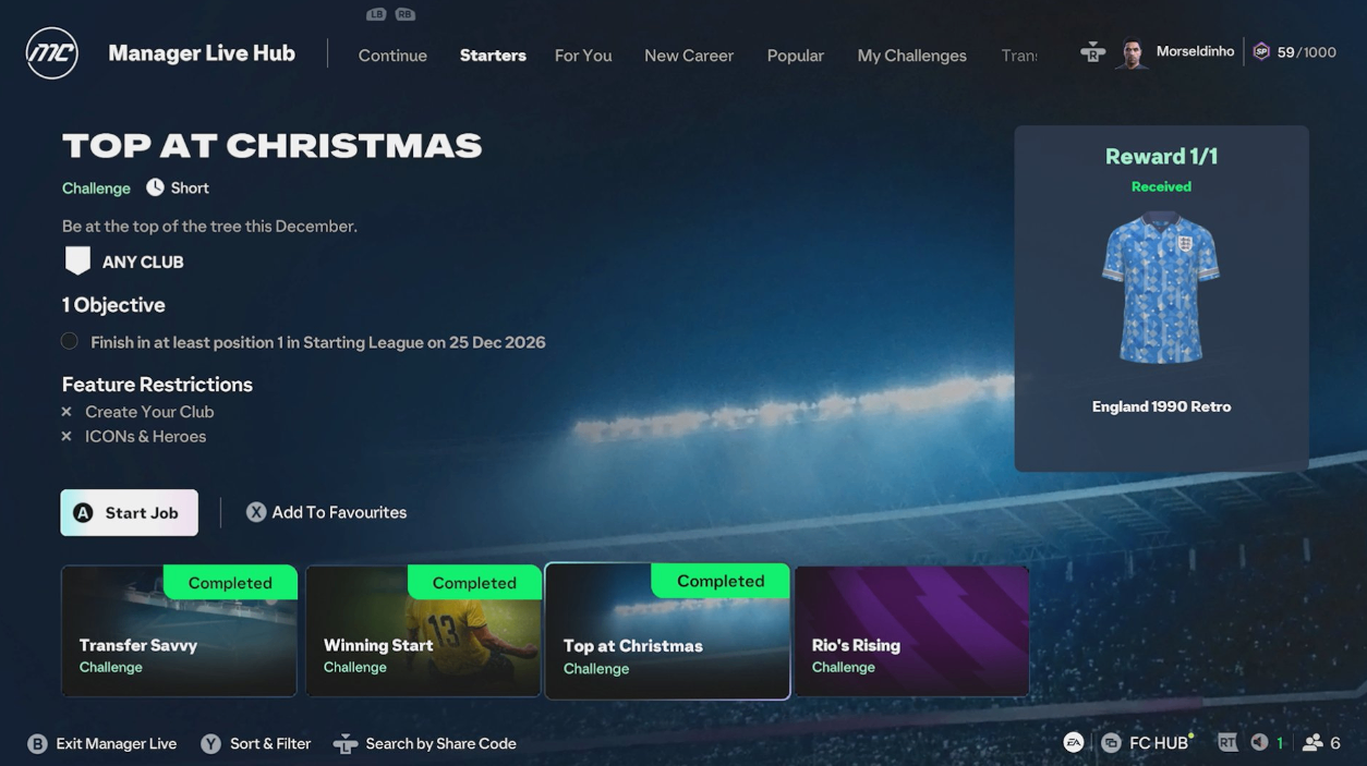 EA FC 27 Manager Live Objectives guide,FC 27 fast 1000 Season Points,FC 27 Transfer Savy objective walkthrough,FC 27 Winning Start & Top at Christmas guide,EA FC 27 Career Mode fast objectives,FC 27 beginner career mode settings,Buy FC 27 Coins,FC 27 Arsenal PSG career objectives
