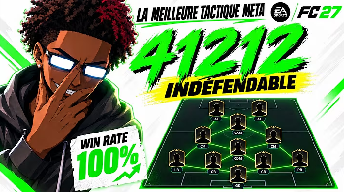 THE BEST META TACTIC FC27 ? 4-1-2-1-2 UNSTOPPABLE!