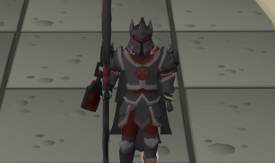 An Old School RuneScape player taking on high-level PvM content, showcasing the mechanics and gear progression associated with an endgame account.
