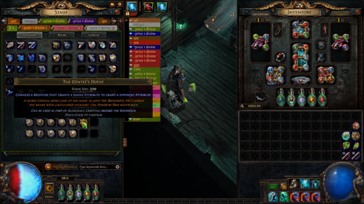 POE currency