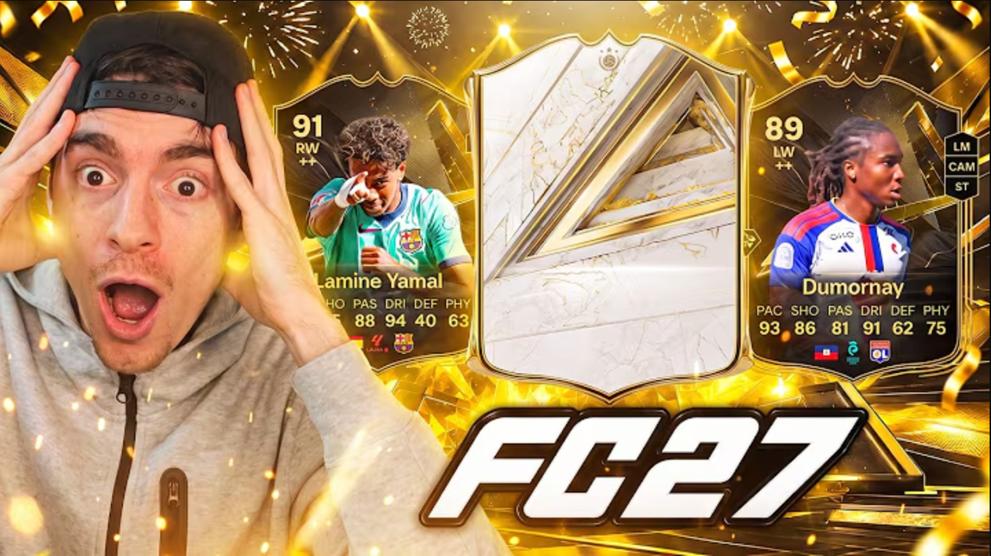 ? I PULLED A CRAZY ICON IN MY FIRST PACK OPENING on FC 27 !!! ULTIMATE TEAM FIFA 27