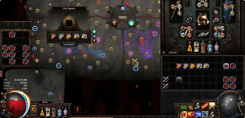 PoE 3.29 Strongbox farming, Allflame League currency guide, PoE 3.29 scarab farm, PoE T16.5 mapping strategy,  POE Currency, buy POE Currency,  POE Trade, POE orbs