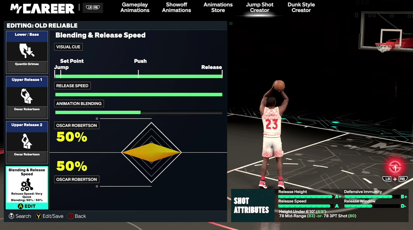 NBA 2K27 Best Jump Shots for Low 3-Point Builds: 3 Green-Window Jumpshots
