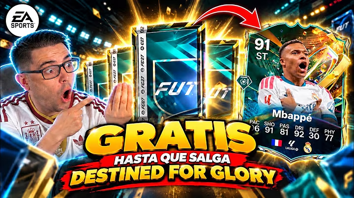 ABRO SOBRES GRATIS HASTA QUE SALGA DESTINED FOR GLORY EN FC27 !!