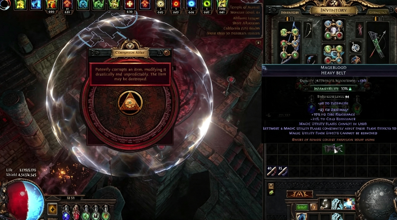 Path of Exile League-End Gamble: 1,000 Messages in a Bottle & 10 Mageblood Double Corrupts
