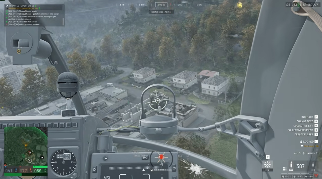 WARDOGS Little Bird Minigun Guide: How to Aim, Fly, and Master the Best Combat Tactics
