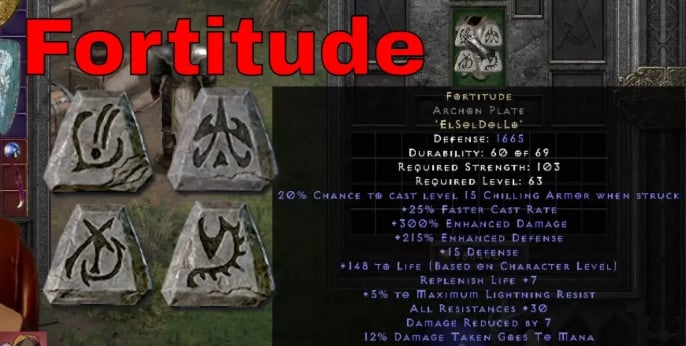 D2R Fortitude Runeword Guide: The Endgame Armor Every Physical Build Should Know
