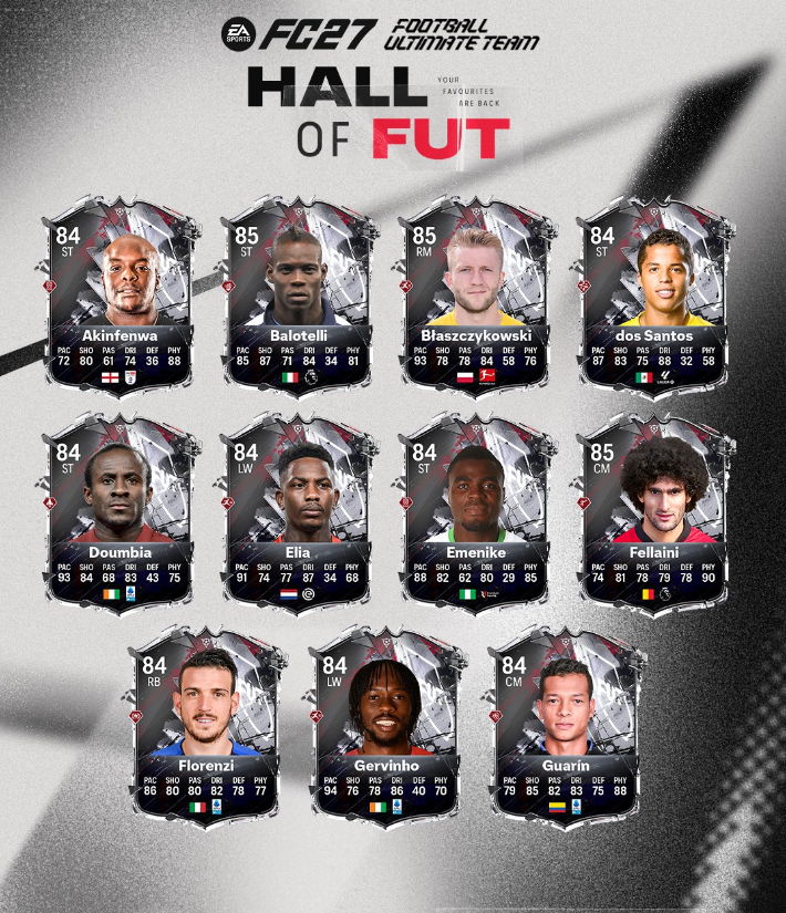 FC 27 Hall of FUT cards revealed,FC 27 Hall of FUT ratings and stats,FC 27 Gallery Tokens guide,FC 27 Gallery Sets Ultimate Team,FC 27 Hall of FUT player list,FC 27 Hall of FUT card design meta,FC 27 Hall of FUT chemistry squad building,buy FC 27 Coins,FC 27 Coins