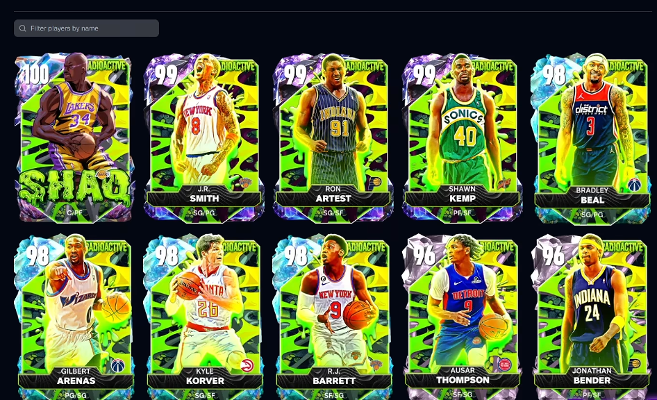 NBA 2K27 MyTEAM Gym Tiers Guide: 95-99 Overall Card Designs Explained