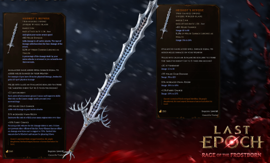 Last Epoch Gold