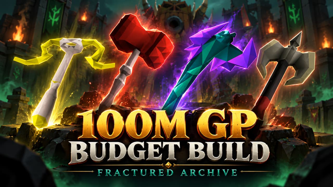 OSRS Fractured Archive Budget Gear: 100M Setup and Cheaper Swaps