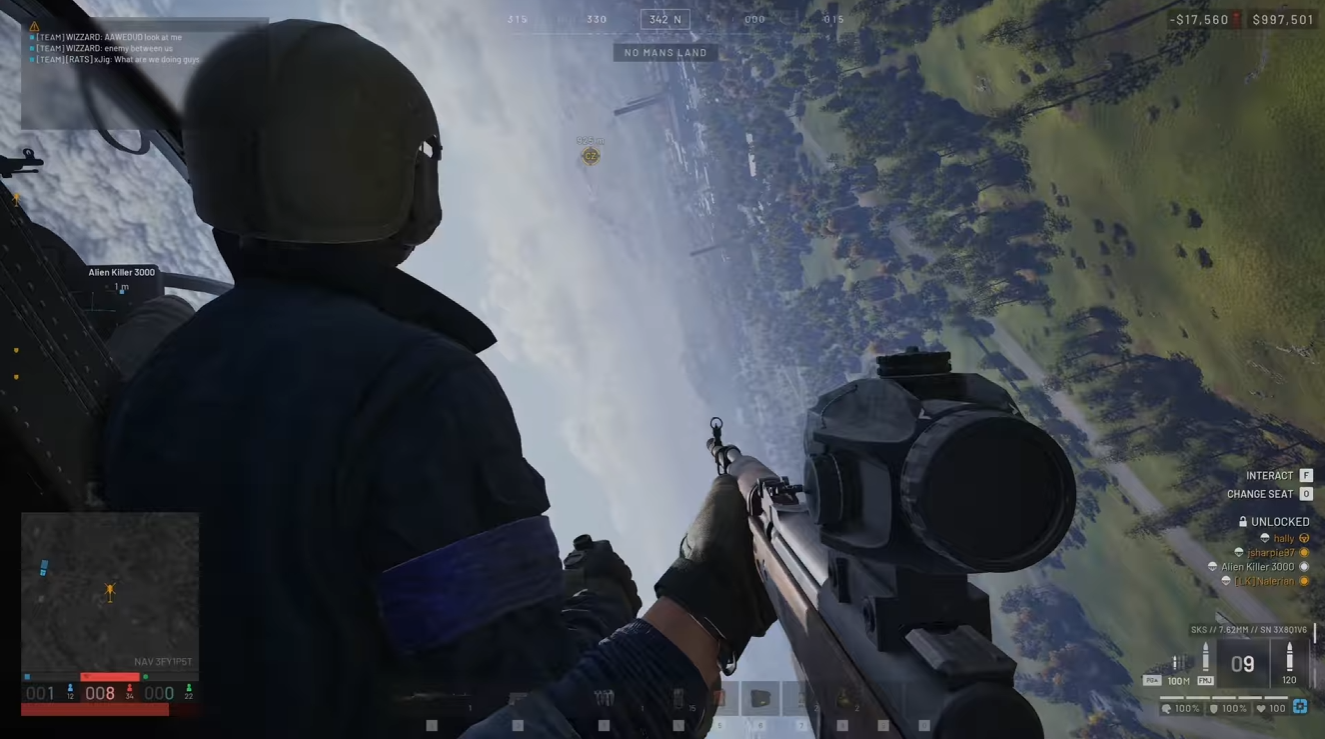 War Dogs Temporada 2: 4 Novas Armas, Nerf no Paraquedas e Wipe de 15 de Outubro