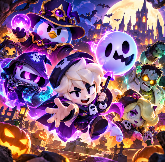 브롤스타즈(Brawl Stars) 할로윈 침실 퍼즐 공략: 거스 찾기 findgus 이벤트, 관 상자 보상