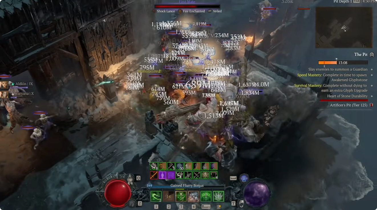 Diablo 4 Temporada 15, Diablo 4 tier list, Diablo 4 melhores classes, Diablo 4 Bruxo build, Diablo 4 Bárbaro bug, Diablo 4 pós-patch, Diablo 4 Torre 150, Diablo 4 builds 2026, Diablo 4 Druida nerf, Diablo 4 Necromante build