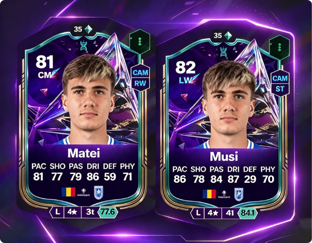 FC 27 Future Stars Team 2, FC 27 Future Stars leak, FC 27 ratinguri, Radu Drăgușin FC 27, Alexandru Musi FC 27, David Matei FC 27, FC 27 Ultimate Team, FC 27 Coins