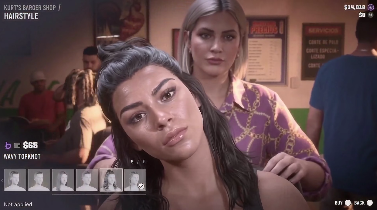 GTA 6 Recentste lekken Onthult Uitgebreide Customisatie voor Lucia: Nieuwe Kapsels, Haarkleuren en Kleding