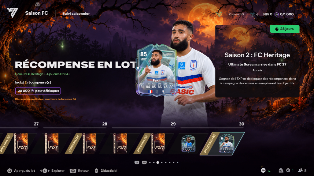FC 27 Season Pass 2 beloningen,FC 27 FC Heritage seizoen,FC 27 Ultimate Scream kaarten,FC 27 Season Pass 2 startdatum,FC 27 Ultimate Team seizoen 2,FC 27 Coins kopen,FC 27 FC Heritage beloningen per niveau,FC 27 Halloween promo Ultimate Scream