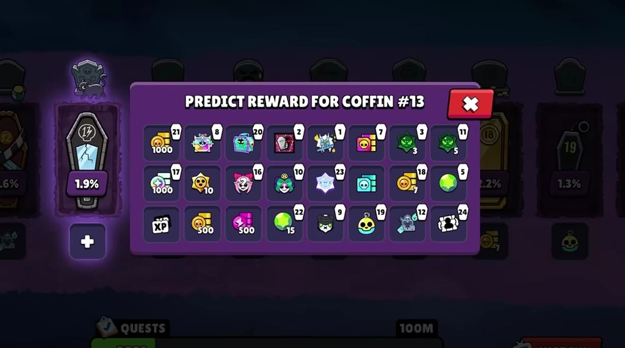 Brawl Stars Scary Coffins Event Guide: All 24 Predictions, Rewards & Chaos Drop Chances