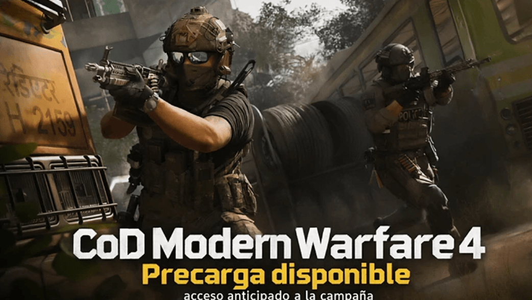 CoD Modern Warfare 4: Precarga disponible, tamaño del juego, fechas de lanzamiento, acceso anticipado a la campaña (16 de octubre) y Warzone