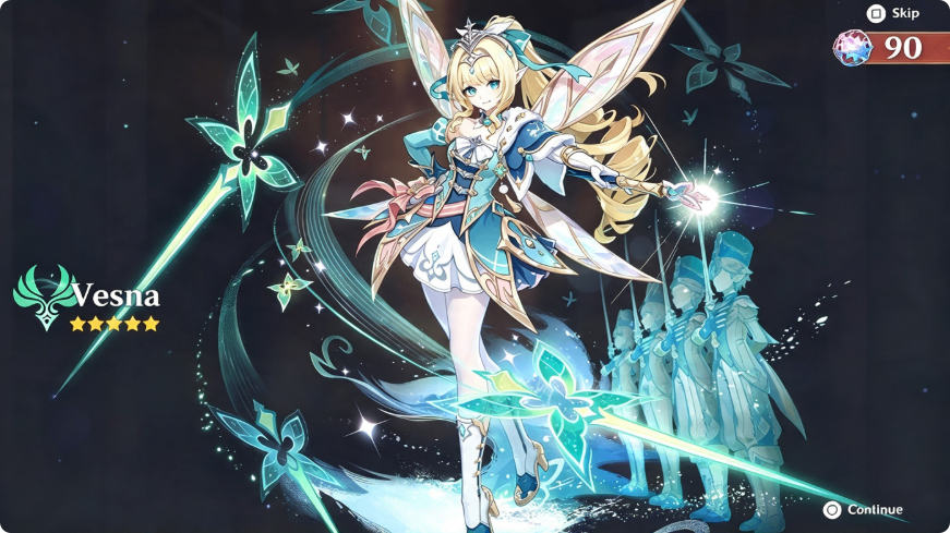 Genshin Impact: C6 Vesna cu 1.100 wish-uri — câte pull-uri chiar au trebuit