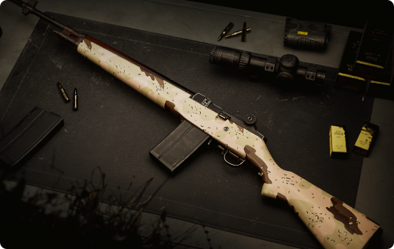 Wardogs,Season 2,M14,Marksman Rifle,WARDOGS Cash
