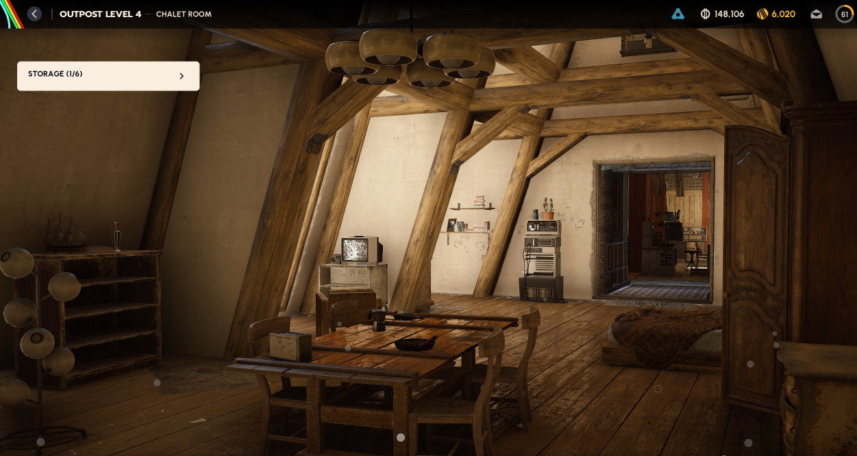 ARC Raiders Outpost Guide opslag,ARC Raiders diner-kast opslag,ARC Raiders wapenrek stash slots,ARC Raiders Scrappy fruit opslaan,ARC Raiders springkussen farm locatie,Kopen ARC Raiders Coins,ARC Raiders outpost meubels craften,ARC Raiders inventory management tips