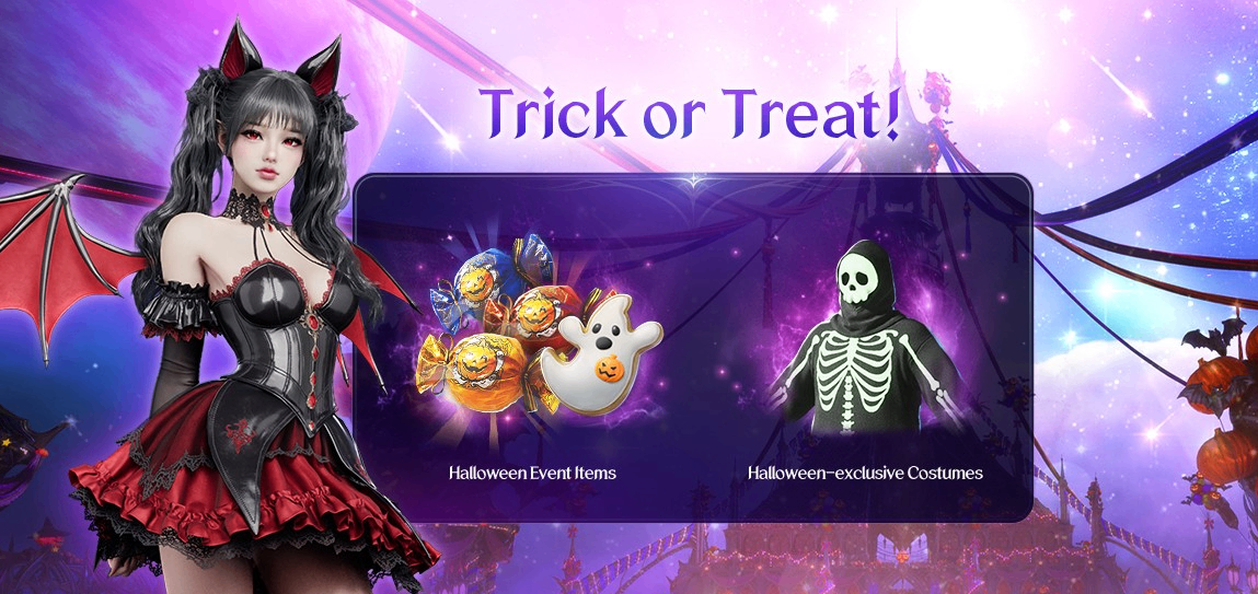 AION 2 Halloween Trick or Treat event gids,AION 2 Pumpkin Coins beloningen,AION 2 Event Shop Halloween,AION 2 Trick or Treat attendance beloningen,AION 2 Conquerors of the Abyss event,AION 2 Halloween event duur,AION 2 Candy Key fragments