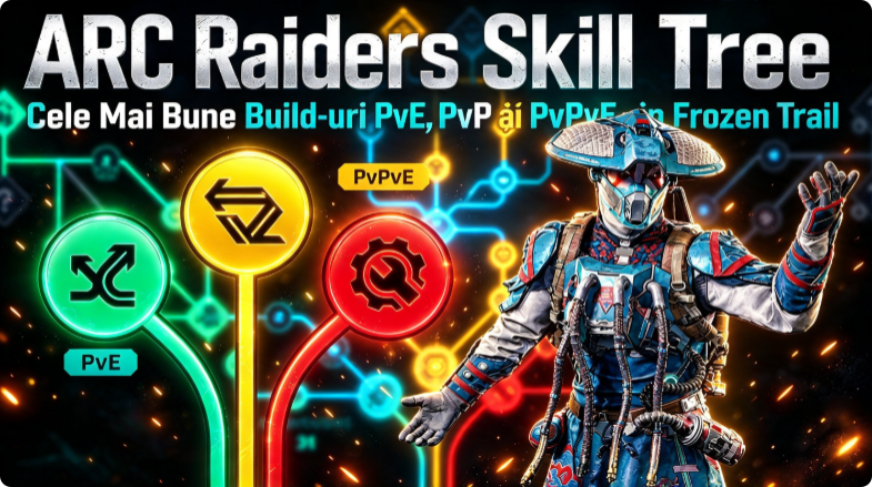 ARC Raiders Skill Tree: Cele Mai Bune Build-uri PvE, PvP și PvPvE în Frozen Trail