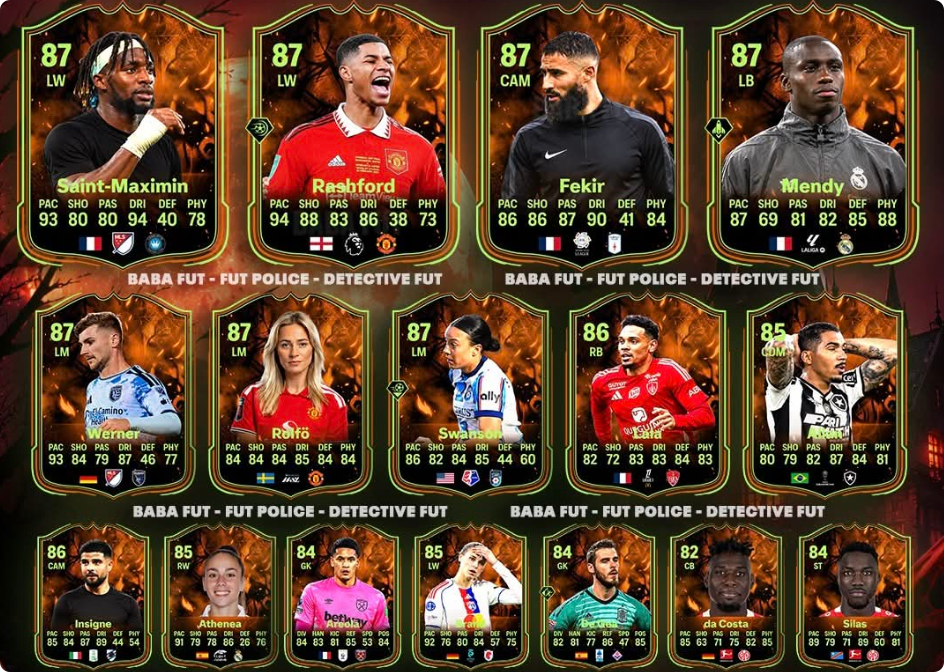 FC 27 Season 2 Leaks: Rashford & De Gea Lead 8 Leaked Heritage Cards
