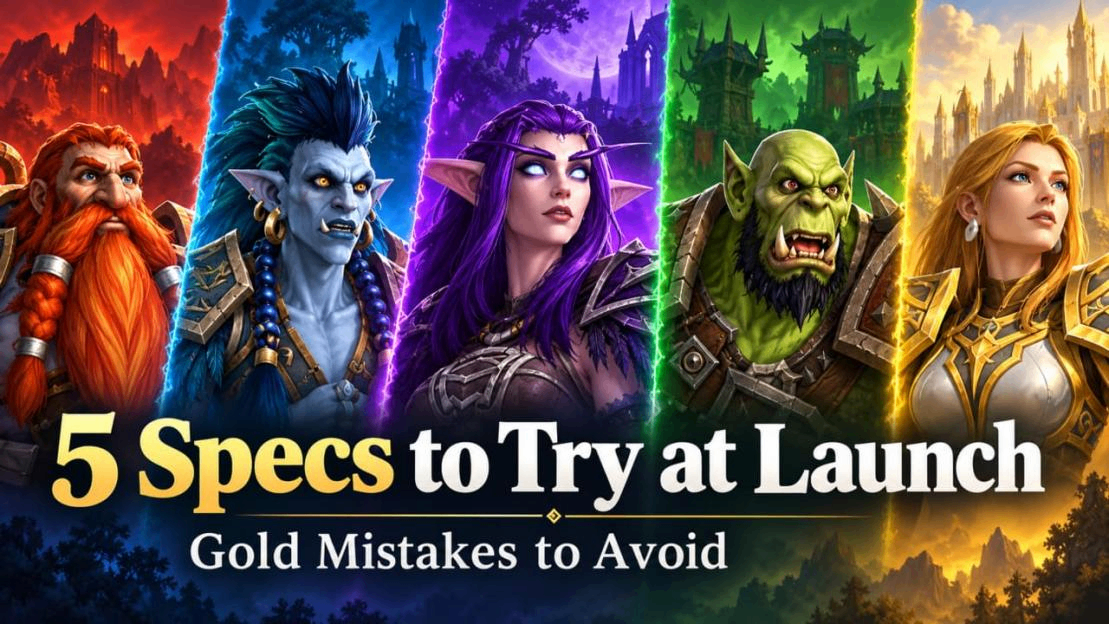 WoW Forever Launch Guide: 5 Specs to Try and Gold Mistakes to Avoid