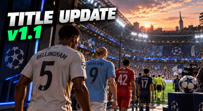 EA FC 27 Title Update,Real Faces,Kaufe FC 27 Münzen,Title Update v1.1,Patch Notes,Real Faces,FUT Update,The Grounds,Fehlerbehebungen