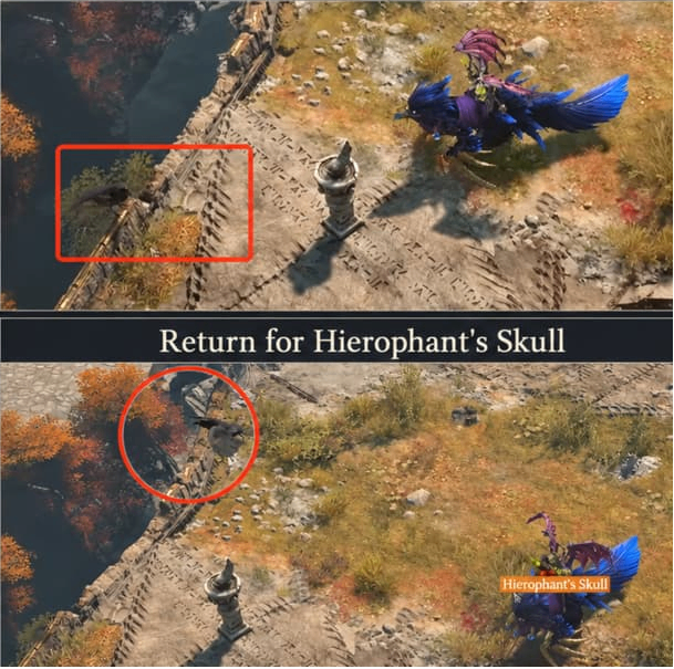 Follow the Crow for the Skull