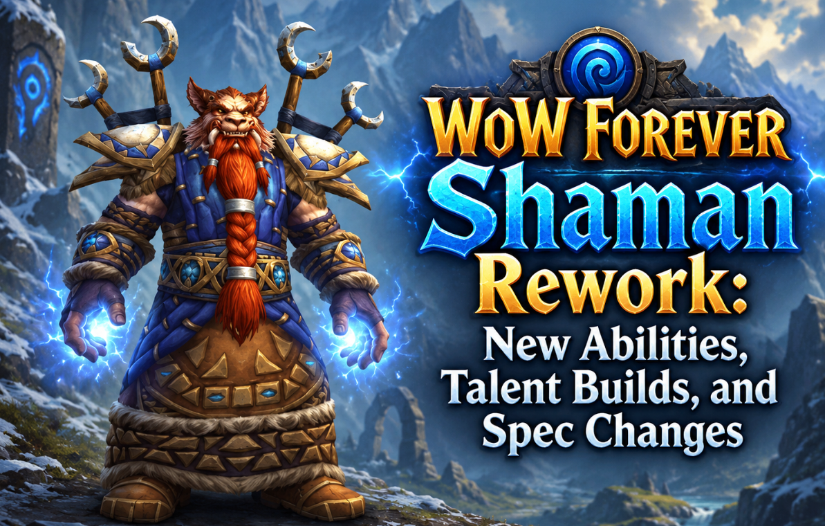 WoW Forever Shaman Rework: New Abilities, Talent Builds, and Spec Changes