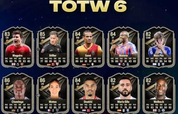 FC 27 TOTW 06 Predictions,Team of the Week 6,Kaufe FC 27 Münzen,