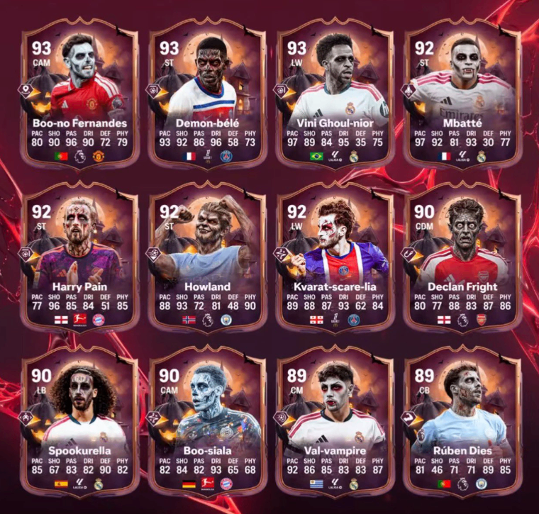 FC 27 Ultimate Scream verwachte releasedatum,FC 27 Ultimate Scream Halloween promo,FC 27 Ultimate Scream moon upgrades,FC 27 Ultimate Scream spelerskaarten,FC 27 Ultimate Team nieuws,FC 27 Hunter's Moon Beaver Moon upgrade,FC 27 Ultimate Scream SBC en packs
