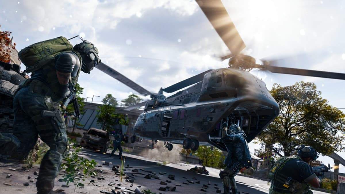 Modern Warfare 4 DMZ extraction helicopter