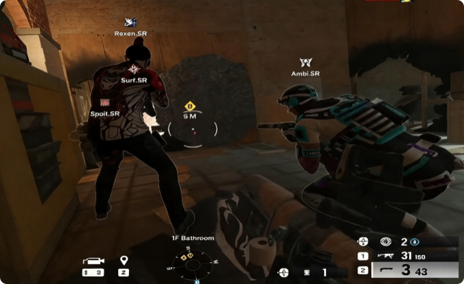 Valorant vs Rainbow Six Siege, campioni Valorant, echipă pro R6, skill gap, Rainbow Six Siege, cel mai tehnic FPS, bann ADSing, Valorant lame, comparație FPS